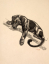 Paul JOUVE (1878-1973) - Black panther on a branch, 1925