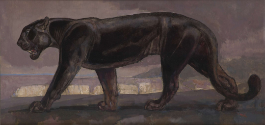 Paul JOUVE (1878-1973) - Panthère noire, C 1925.